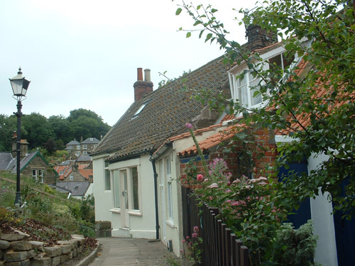 back view of cottage