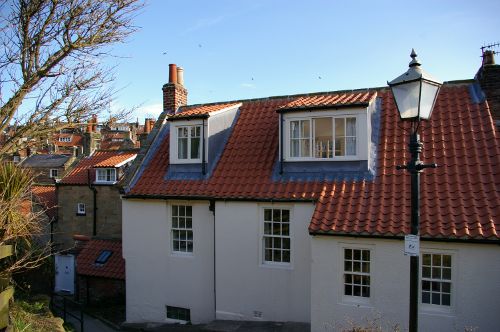 back view of cottage