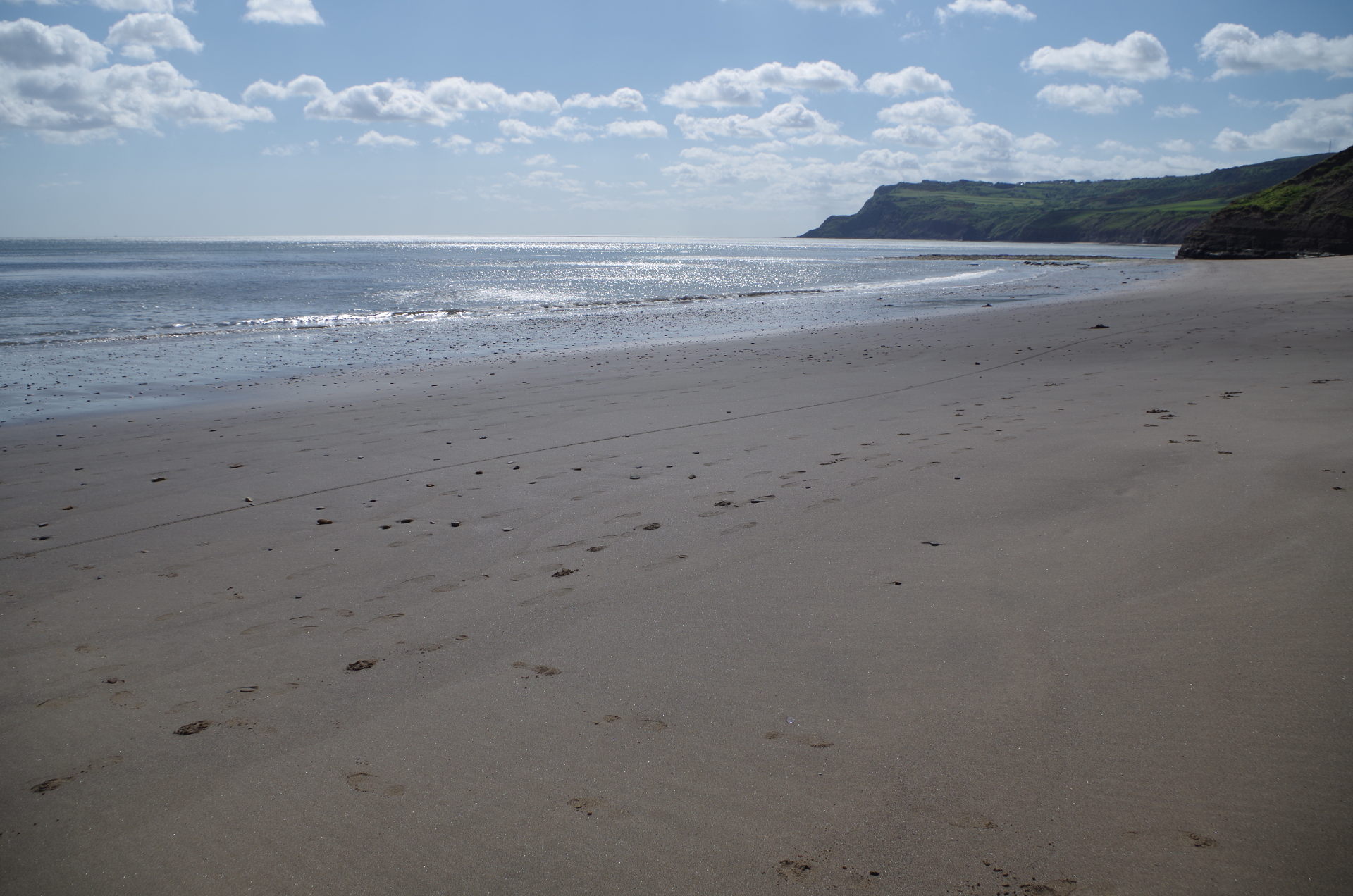 The beach at Robin Hood's Bay