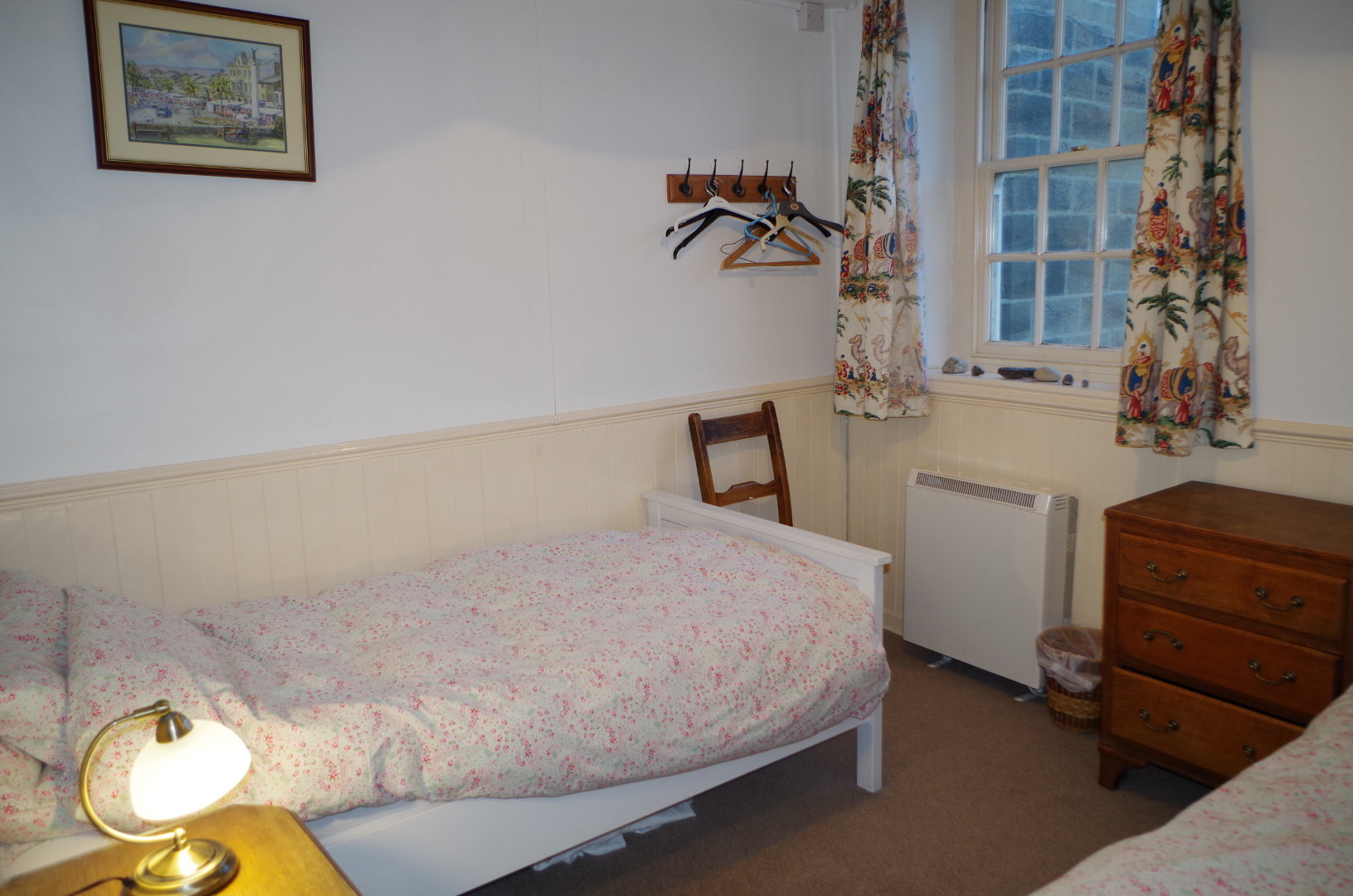 The first floor twin bedroom